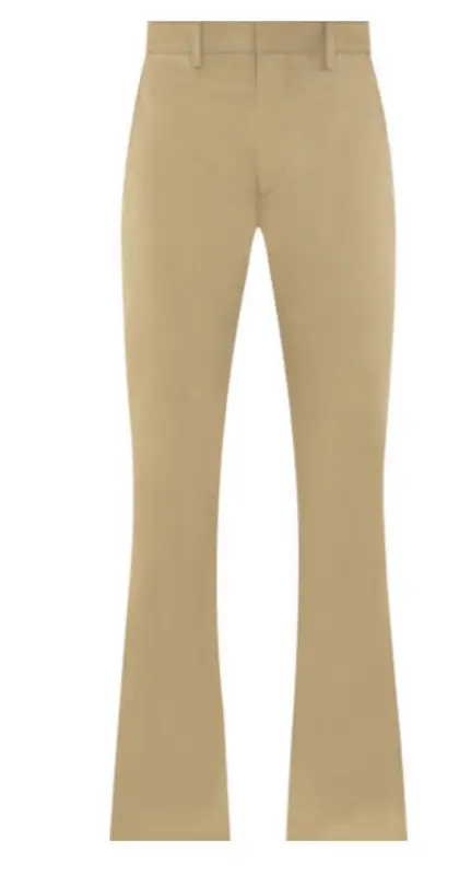 Amiri Chino Kick Flare Pants In Sepia Tint $890