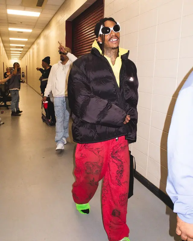 Wiz Khalifa outfit in Balenciaga, 2024