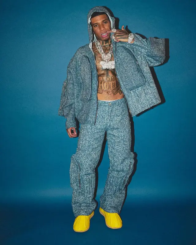 NLE Choppa outfit in Who Decides War, NLE Choppa Merch , and Fctry Lab, 2024