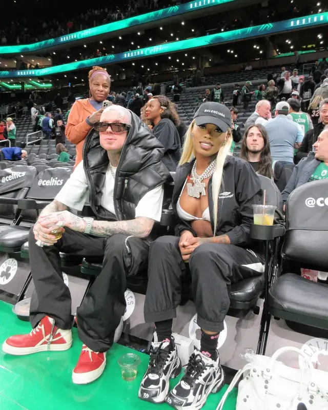 Millyz outfit in Rick Owens and Balenciaga, 2024