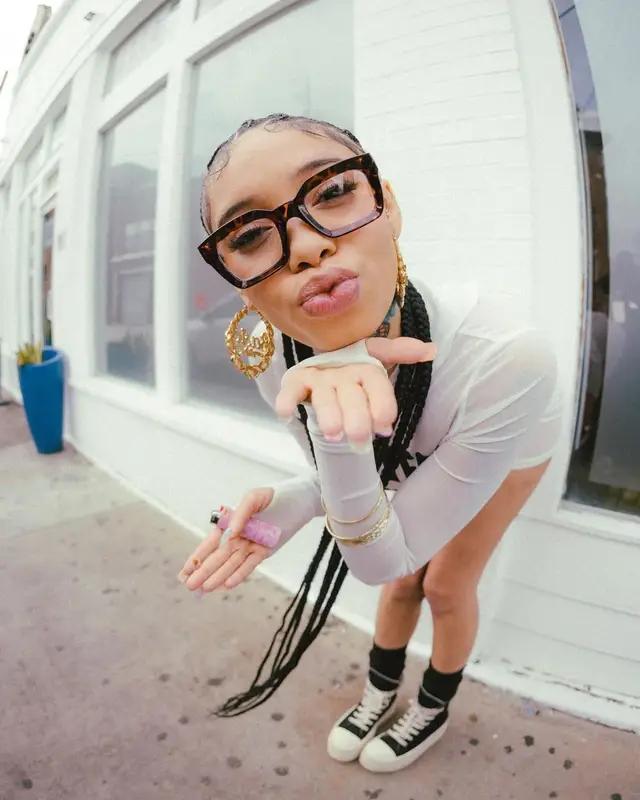 Anycia outfit in CtaXApparel, Rick Owens, and Custom, 2024