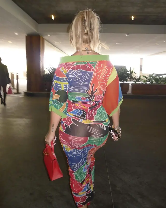 Latto outfit in Jean Paul Gaultier, Hermes, and Dior, 2024