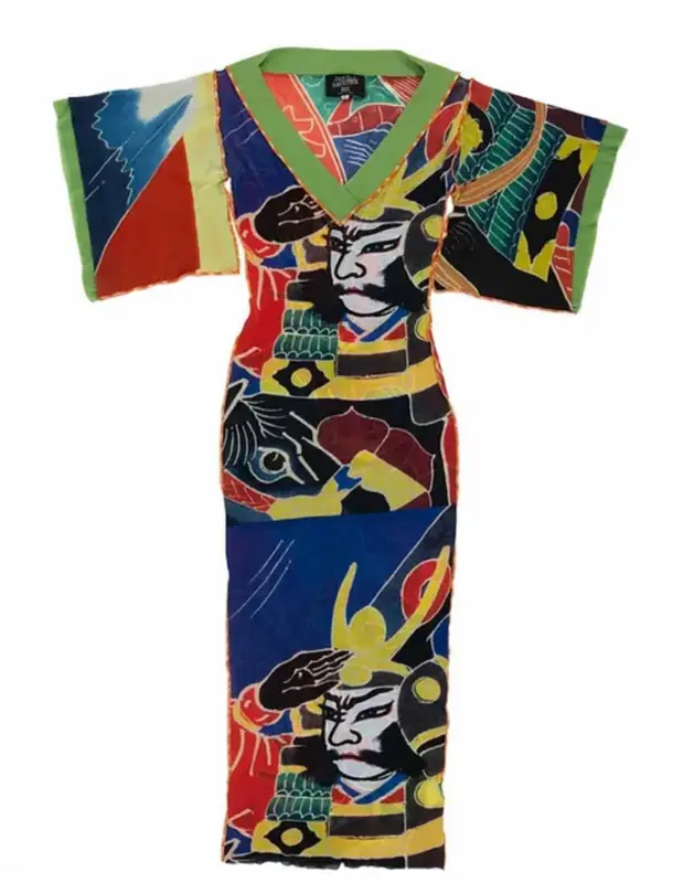Jean Paul Gaultier kimono style dress $2421