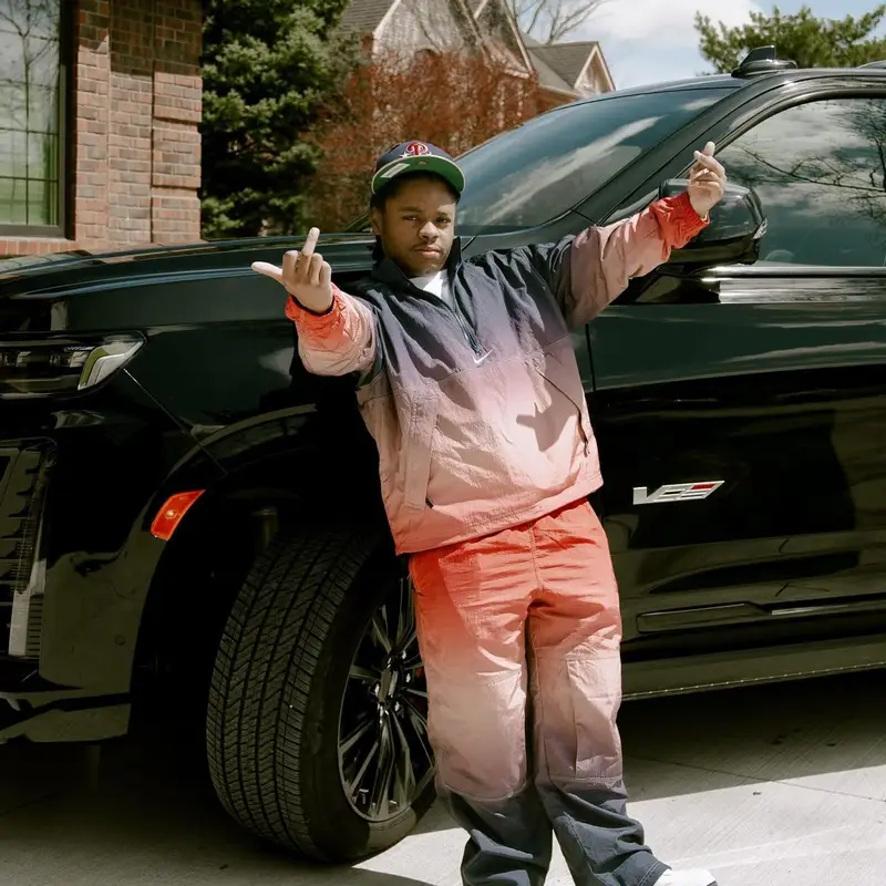 42 Dugg outfit in Supreme and Nike, 2024