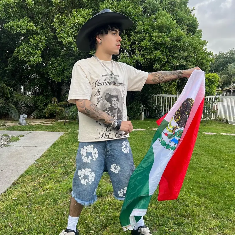 Suigeneris outfit in Sacred, Denim Tears, and Rick Owens, 2024