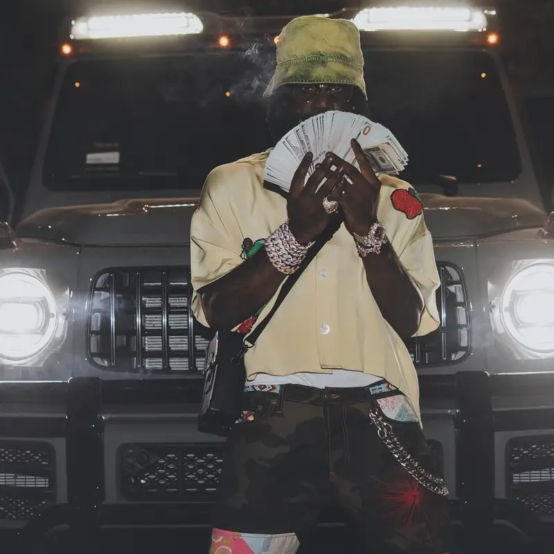 Chief Keef outfit in Nike, Louis Vuitton, and Marni, 2024