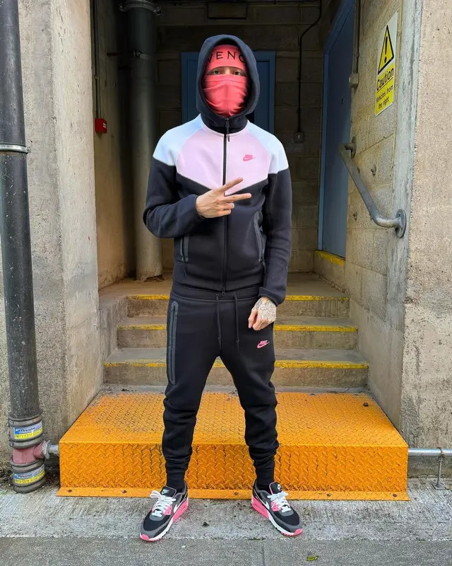Central Cee outfit in Nike and Givenchy, 2024