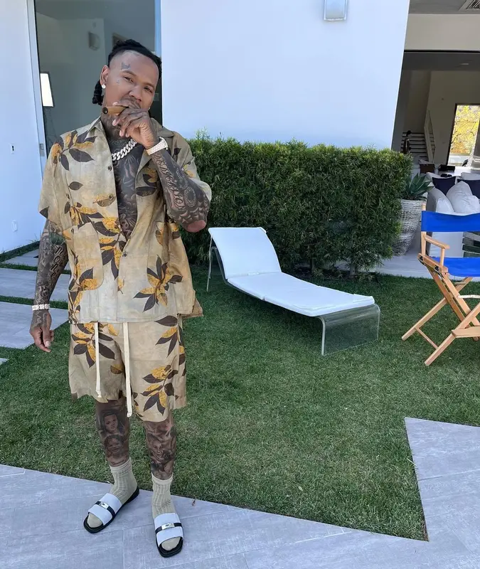 Moneybagg Yo outfit in Uma Wang and Hermes, 2024
