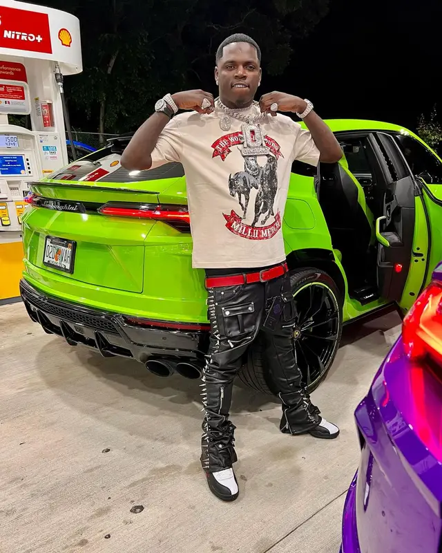 Big Boogie outfit in Millii Merch, Guapi, and Jordan, 2024