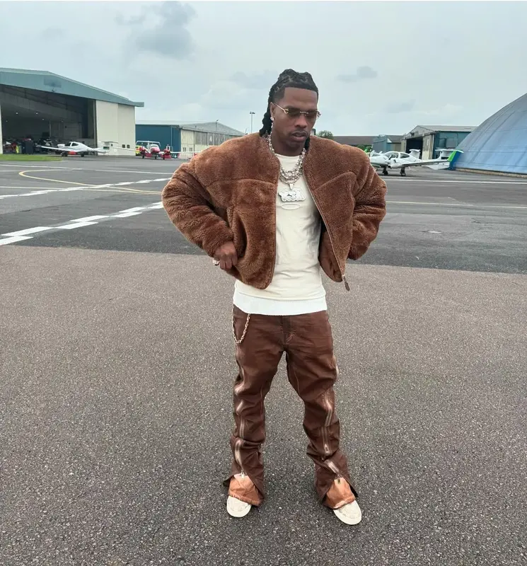 Lil Baby outfit in Rick Owens, Louis Vuitton, and Cartier, 2024