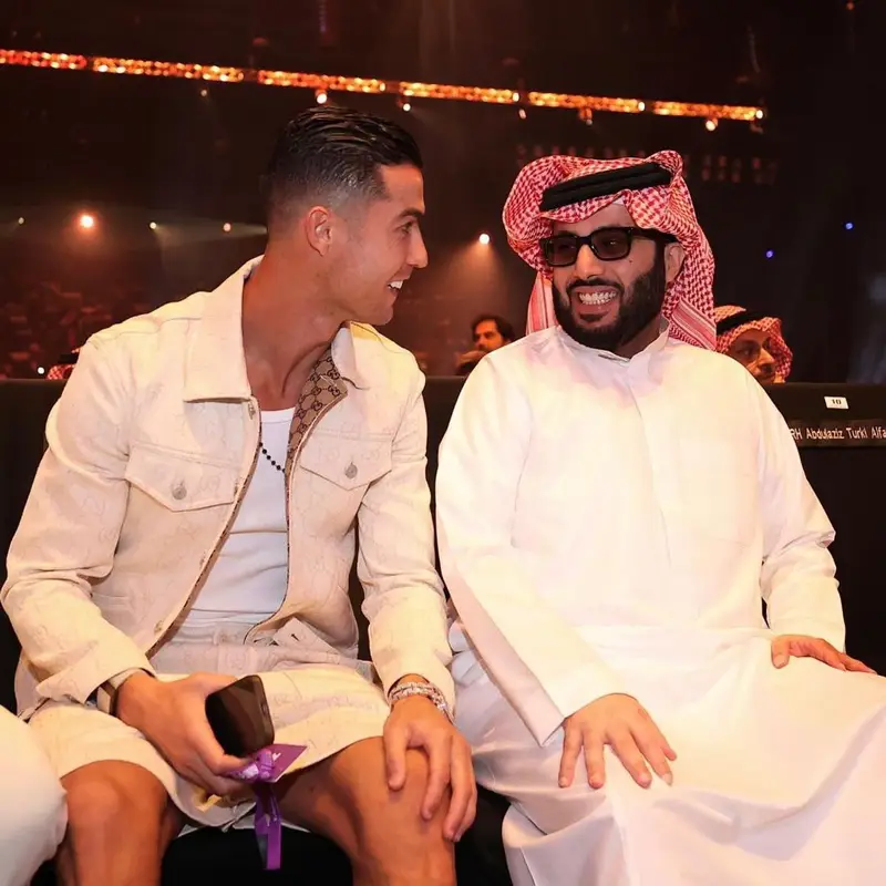 Cristiano Ronaldo outfit in Gucci, 2024