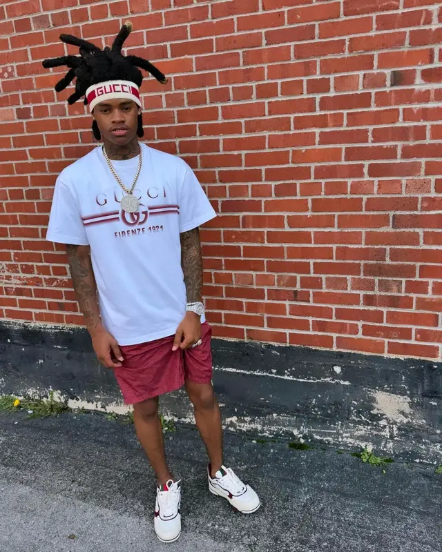 Kuttem Reese outfit in Gucci, 2024