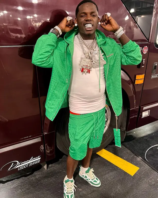 Big Boogie outfit in Valabasas and Louis Vuitton, 2024