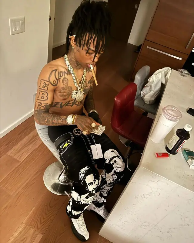 Heembeezy outfit in Asaali, Gucci, and Ethika, 2024