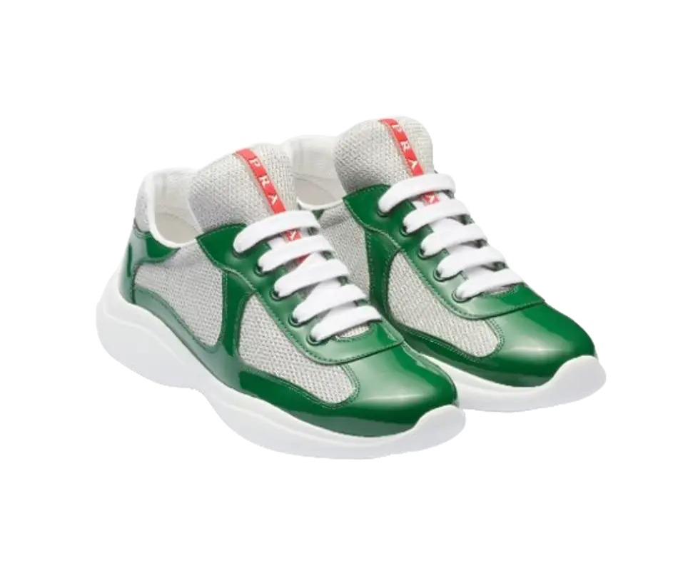 Prada America's Cup Soft Rubber And Bike Fabric Sneakers  $895