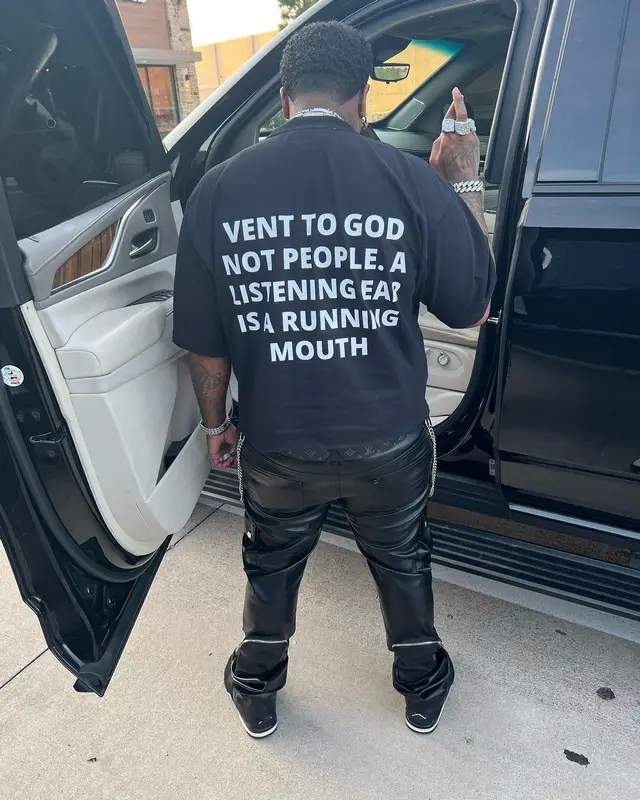 Finesse2tymes outfit in Pavement Boy, Jordan, and Louis Vuitton, 2024