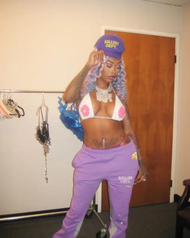 Asian Doll outfit in Rick Owens and Gallery Dept., 2024