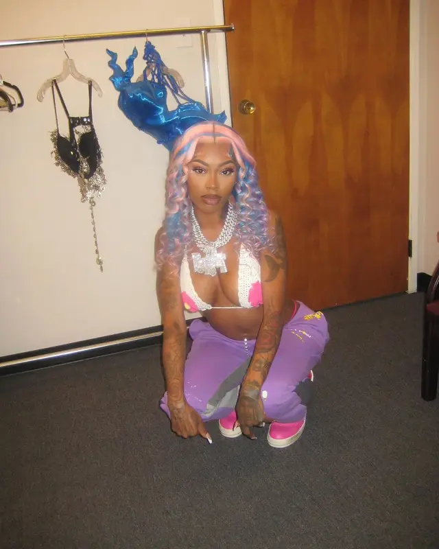 Asian Doll outfit in Rick Owens and Gallery Dept., 2024