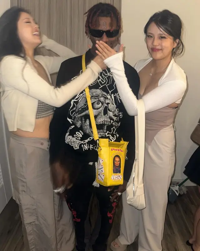 Famous Dex outfit in Lost Intricacy, Nike, and Concepts, 2024