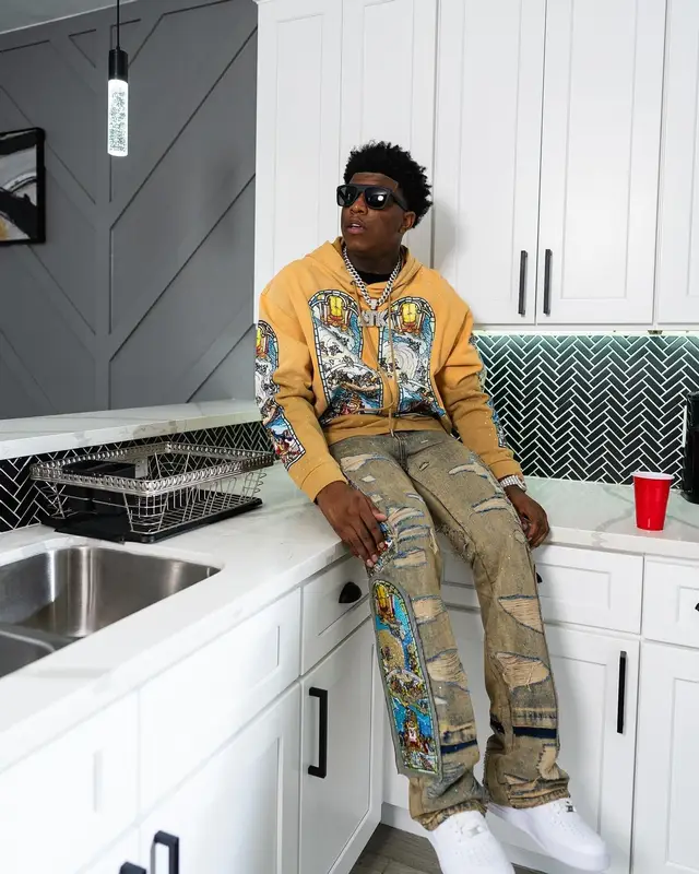 Yungeen Ace outfit in Who Decides War and Nike, 2024
