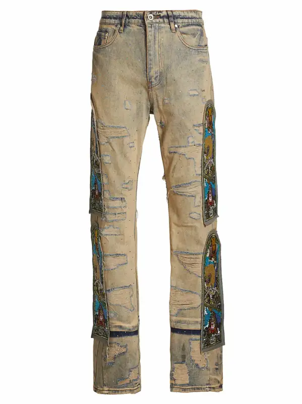 Who Decides War Navy Unfurled Jeans In Denim $1200