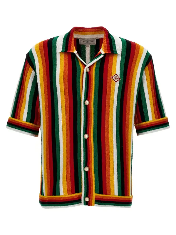 Casablanca Short-sleeved Shirt In Multicolor $538