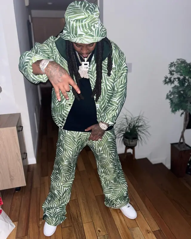 Tadoe outfit in Nike and Lamar Llens, 2024