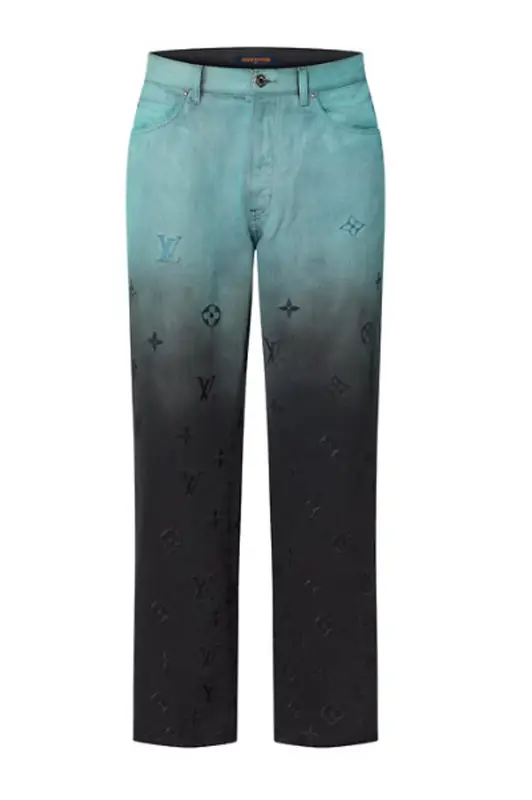 Louis Vuitton Embroidered Denim Pants $2520