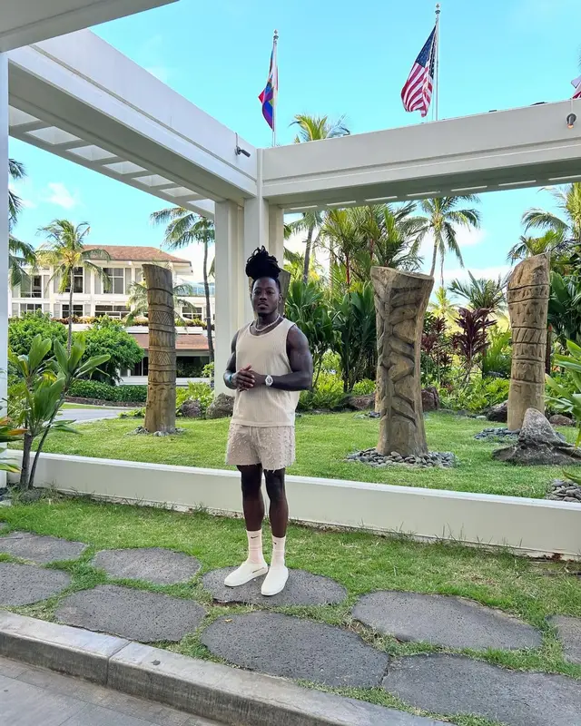 Ace Hood outfit in Zara and Nike, 2024