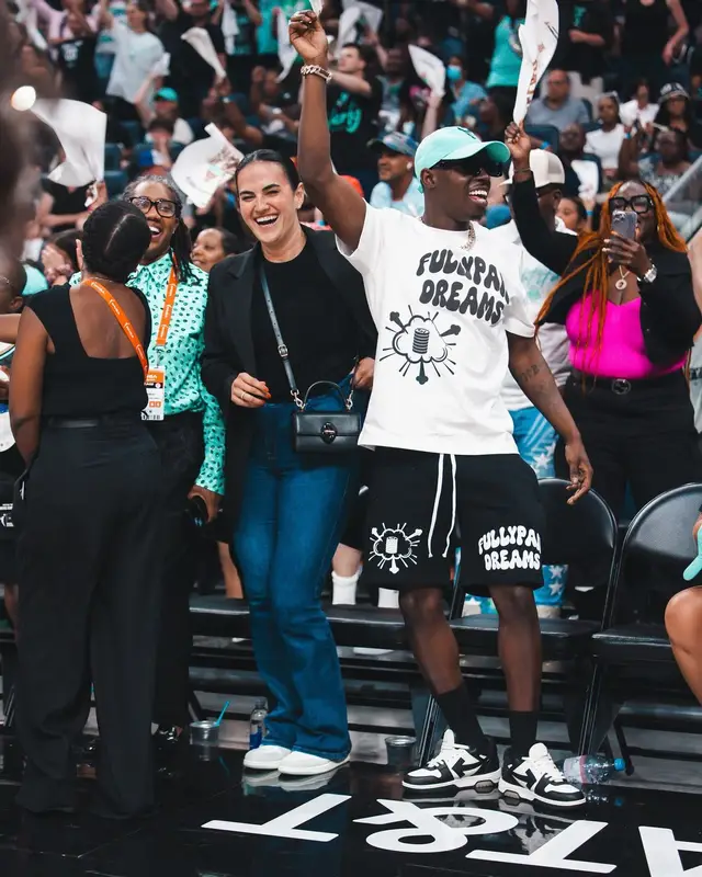 Bobby Shmurda outfit in Fullypaid and Off-White, 2024