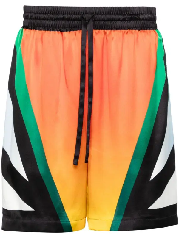 Casablanca Moto Sport Bermuda Shorts $673