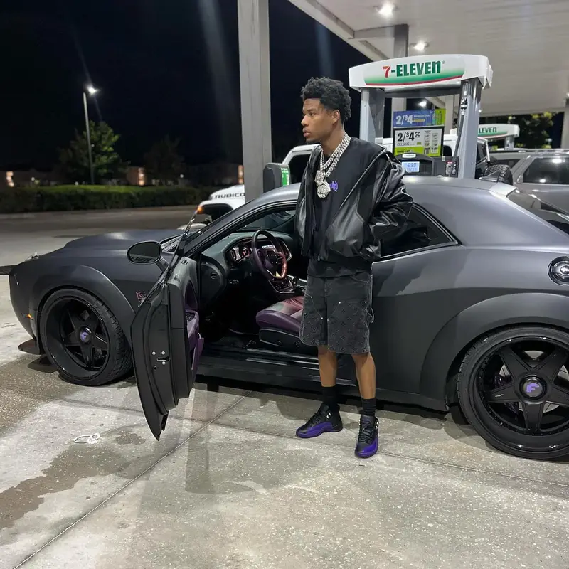 Nardo Wick outfit in Alyx, Givenchy, and Louis Vuitton, 2024