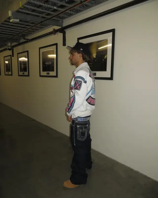 Riot outfit in True Religion, B.B. Simon, and New Era, 2024