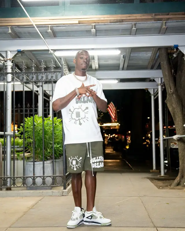 Bobby Shmurda outfit in Fullypaid and Jordan, 2024