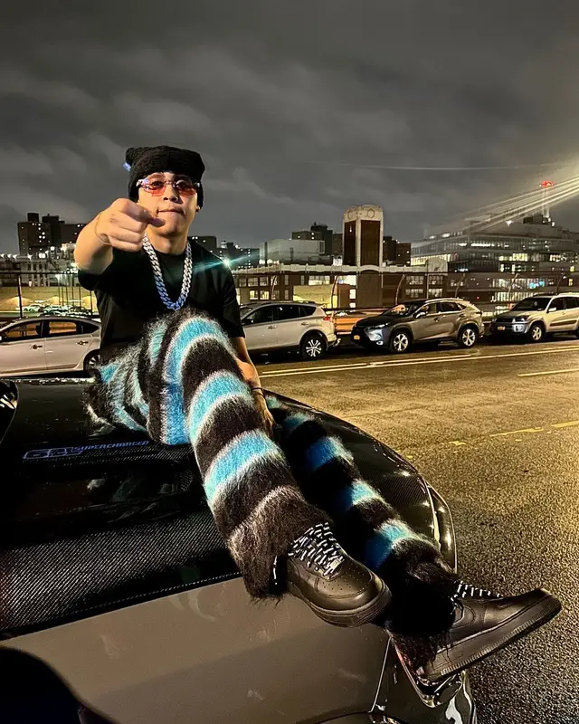Stunna Gambino outfit in Marni, Supreme, and Cartier, 2024