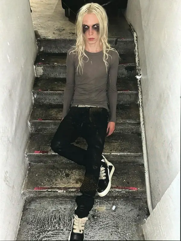 2hollis outfit in Rick Owens, 2024