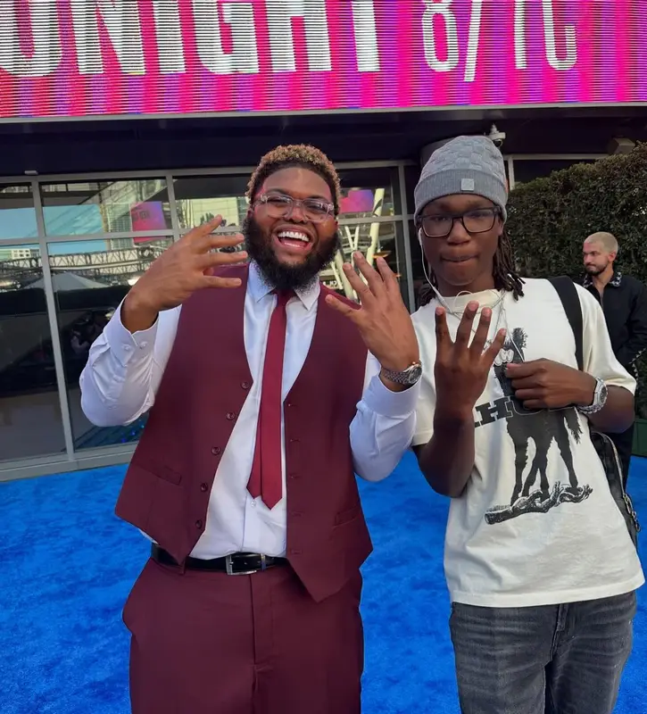 YNW BSlime outfit in Rhude, Rick Owens, and Louis Vuitton, 2024