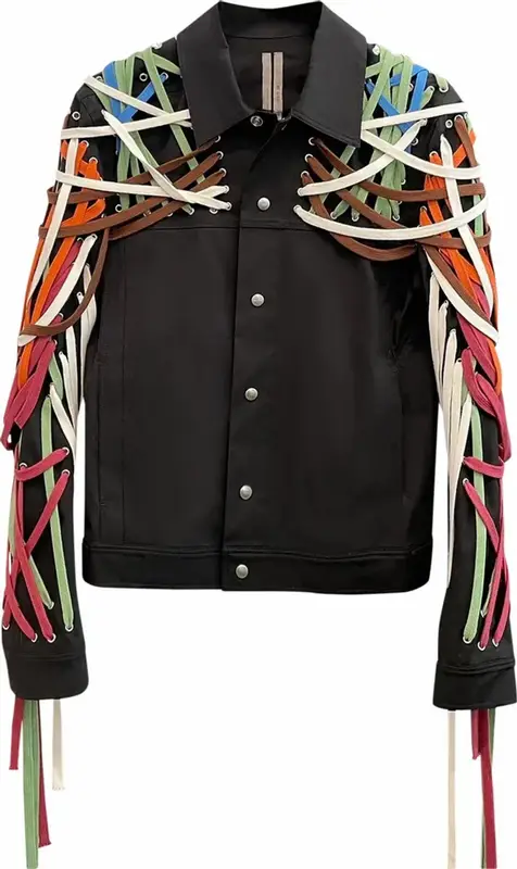 Rick Owens Tecuatl SS20 Megalace Multicolored Jacket $1765