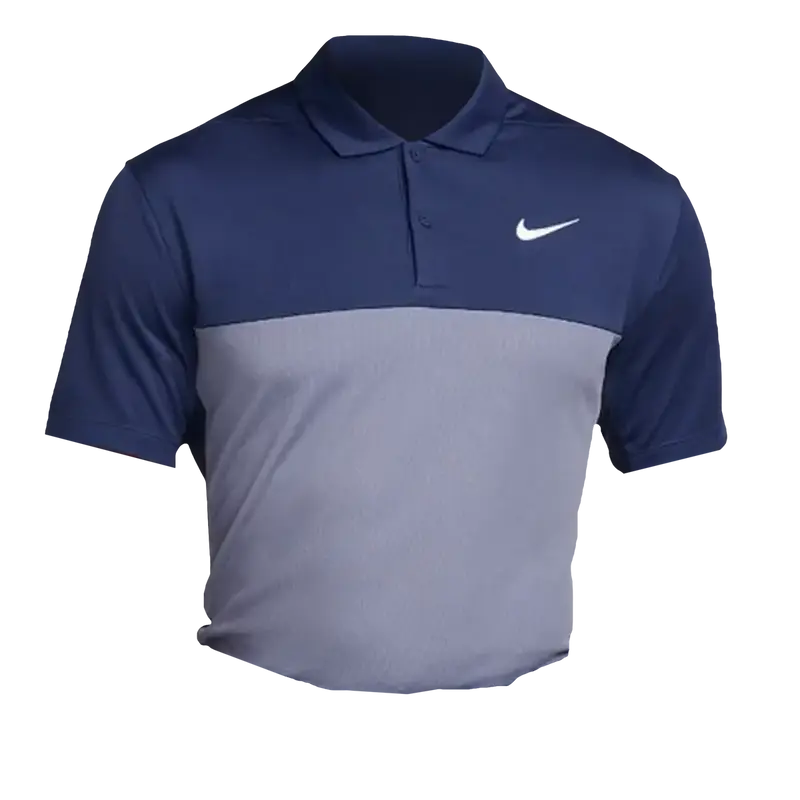 Nike Victory+ Dri-fit Golf Polo In Blue $68