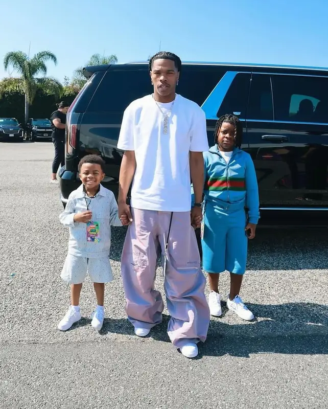 Lil Baby outfit in Hanes, Y/Project, and Nike, 2024