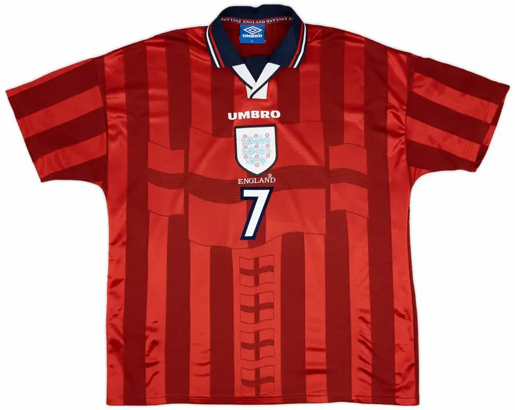Vintage England 1998-99 Away Shirt $153