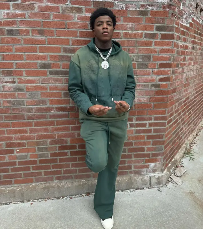 Yungeen Ace outfit in Who Decides War and Rick Owens, 2024