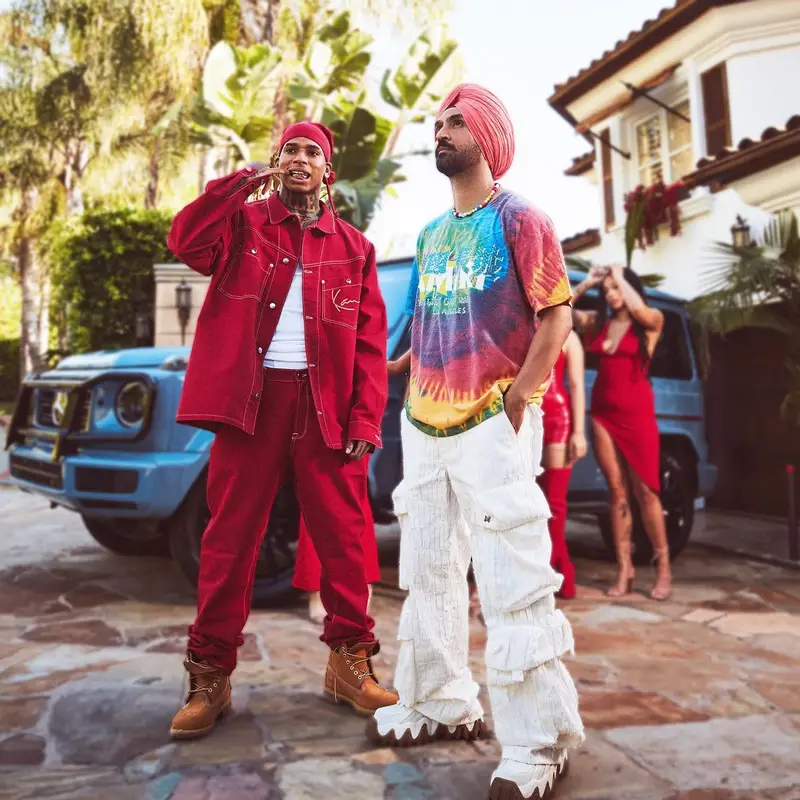 Diljit Dosanjh outfit in Amiri and Eytys, 2024