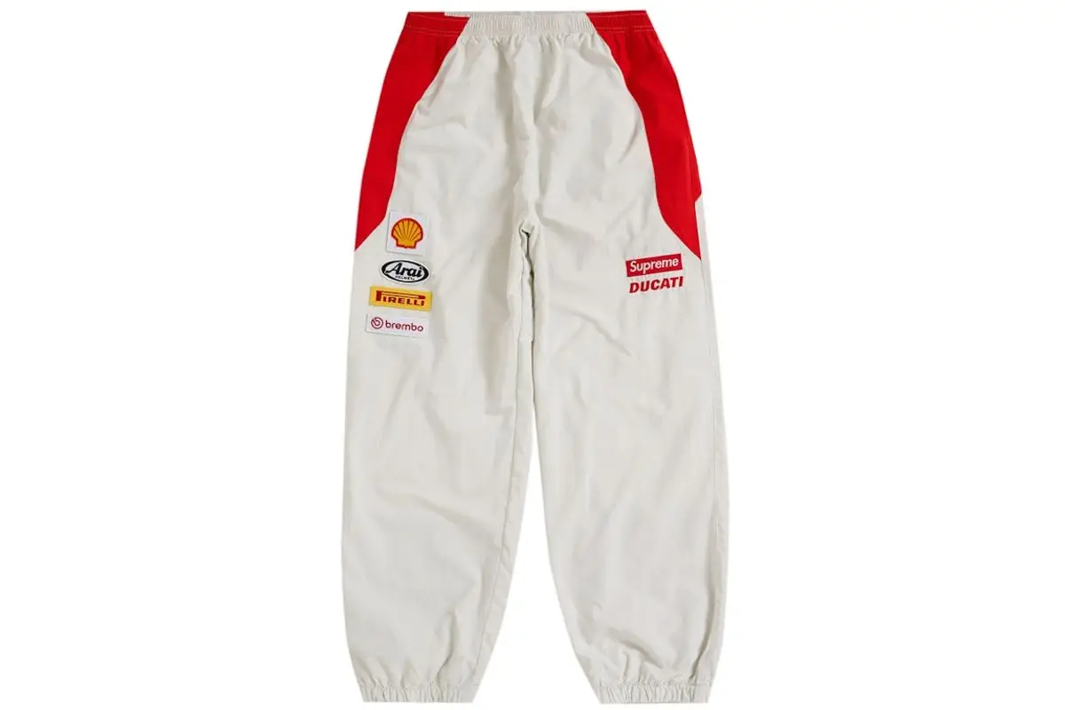 Supreme Track Pant Light Grey $260