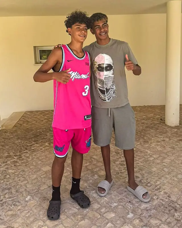 Lamine Yamal outfit in Ih Nom Uh Nit and Adidas, 2024