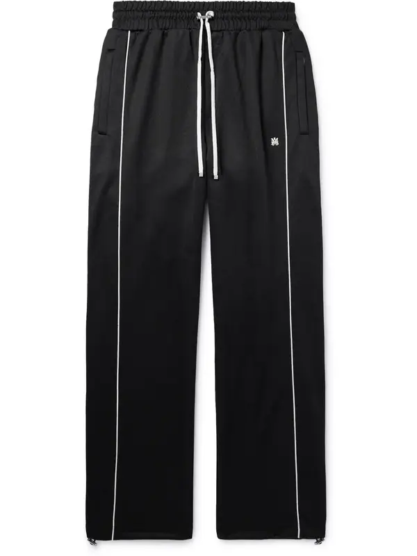 Amiri Slim-fit Flared Jersey Sweatpants In Black $990