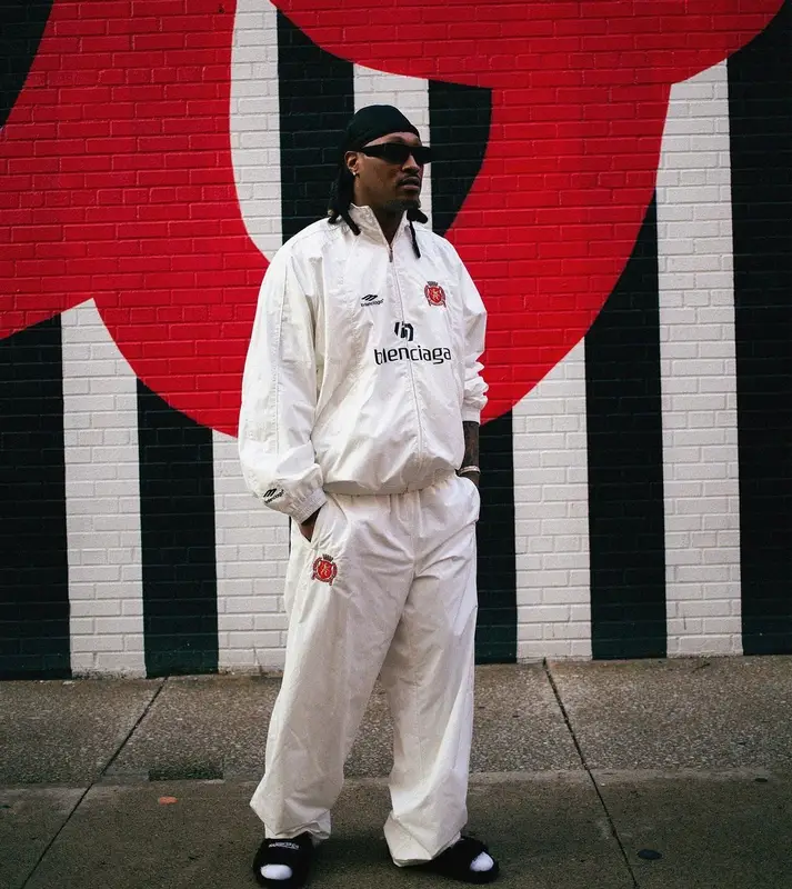 Future outfit in Balenciaga, 2024