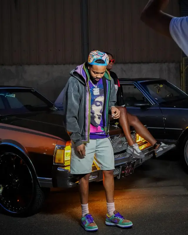 G Herbo outfit in Better With Age, The GV Gallery, and Nike, 2024