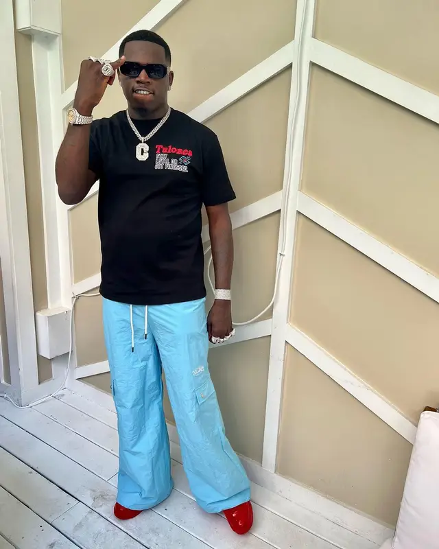Big Boogie outfit in Tulones, Puma, and LaFrance, 2024