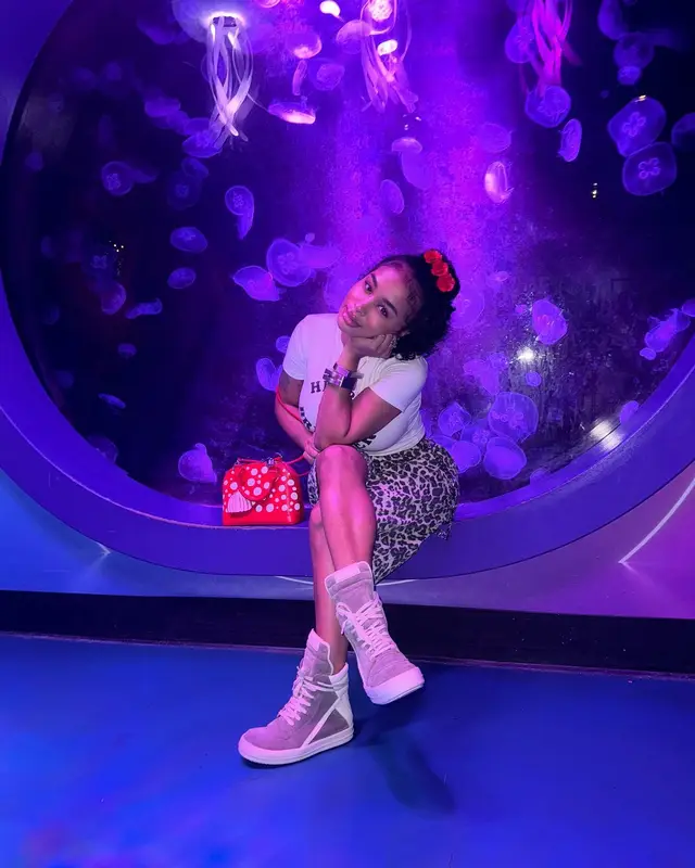 Dream Doll outfit in No Name, Louis Vuitton, and Rick Owens, 2024